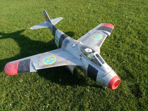 Saab J29 "Tunnan" - RC-builder