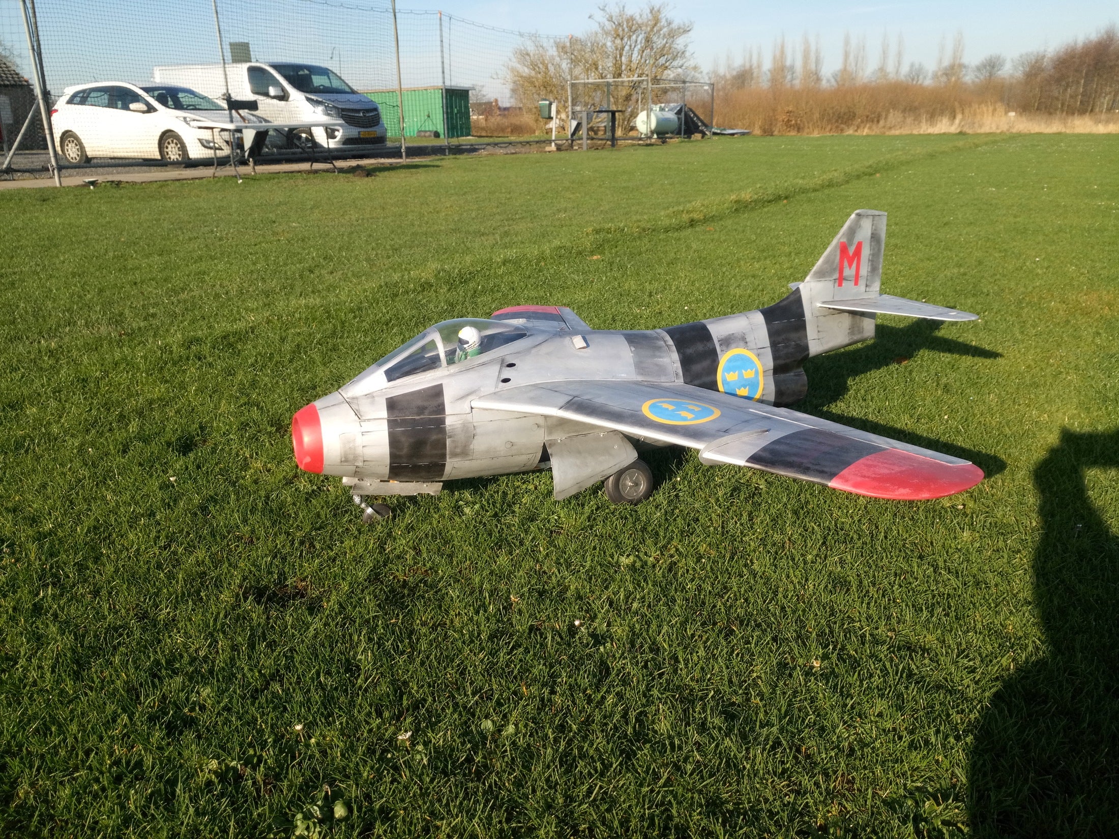 Saab J29 "Tunnan" - RC-builder