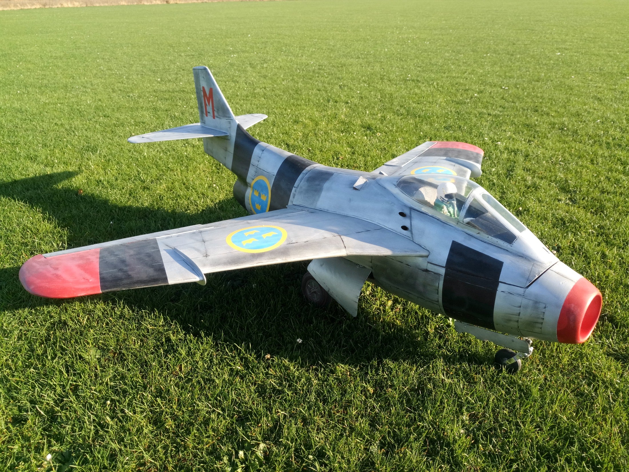 Saab J29 "Tunnan" - RC-builder