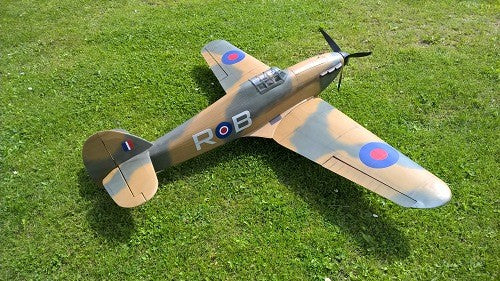 Hawker Hurricane RC builder
