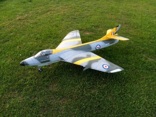 Hawker Hunter - RC-builder