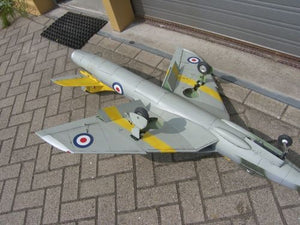 Hawker Hunter - RC-builder
