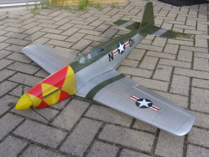 P51 "Mustang" B-version - RC-builder