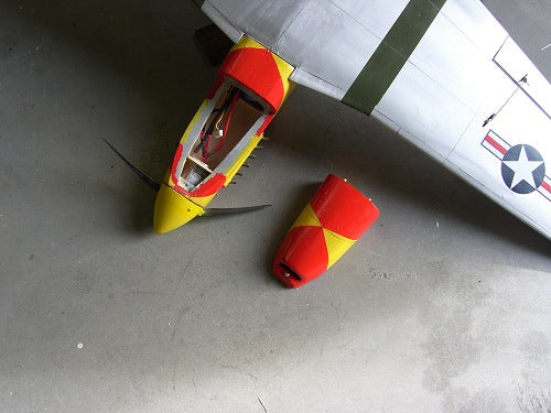 P51 "Mustang" B-version - RC-builder
