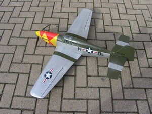 P51 "Mustang" B-version - RC-builder