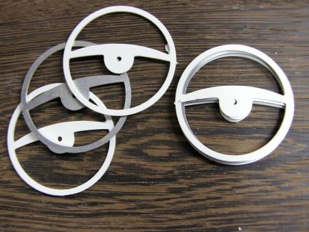 Steering wheel alu large 2-spoke - RC-builder